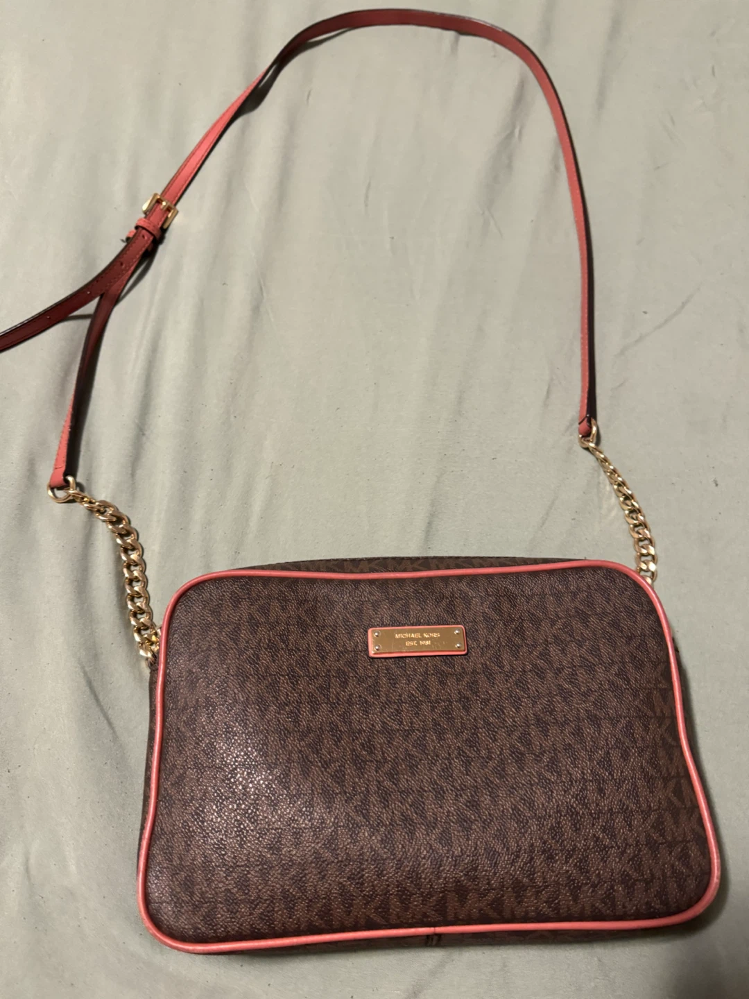 Michael Kors Logo Crossbody Bag