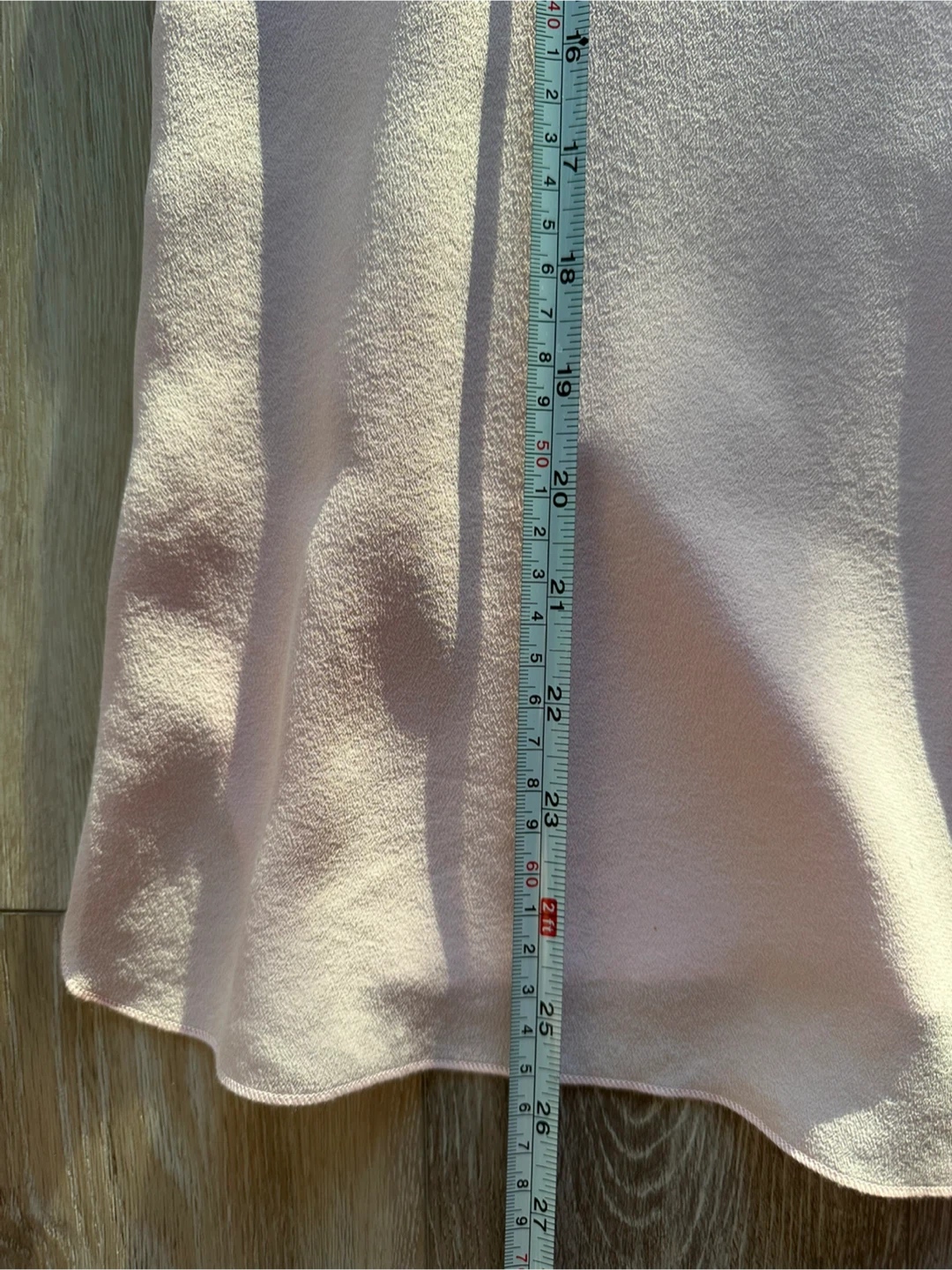 Ecru Silk Sleeveless Blouse Light Pink S - photo 5
