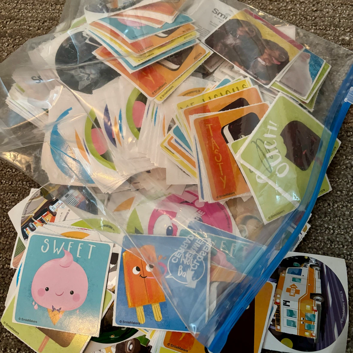 Bag of Assorted Stickers