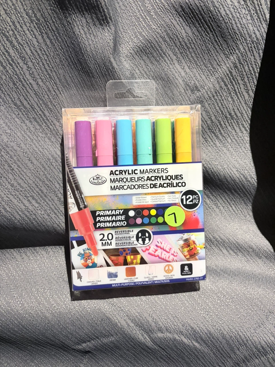 Royal & Langnickel 12pc Acrylic Marker Set