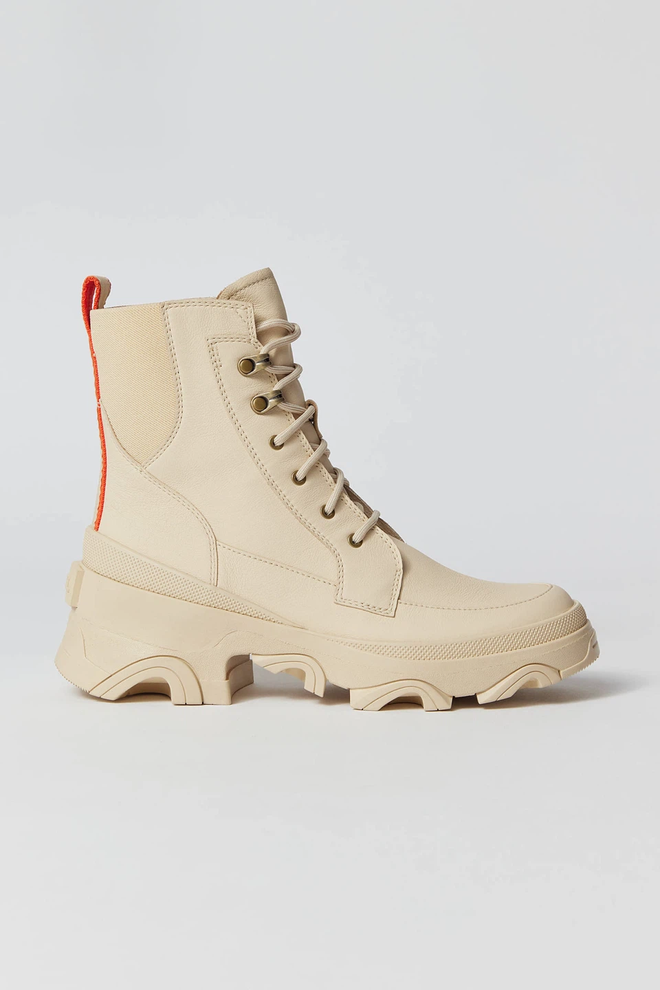 Brand New Sorel beige lace-up boots - photo 3