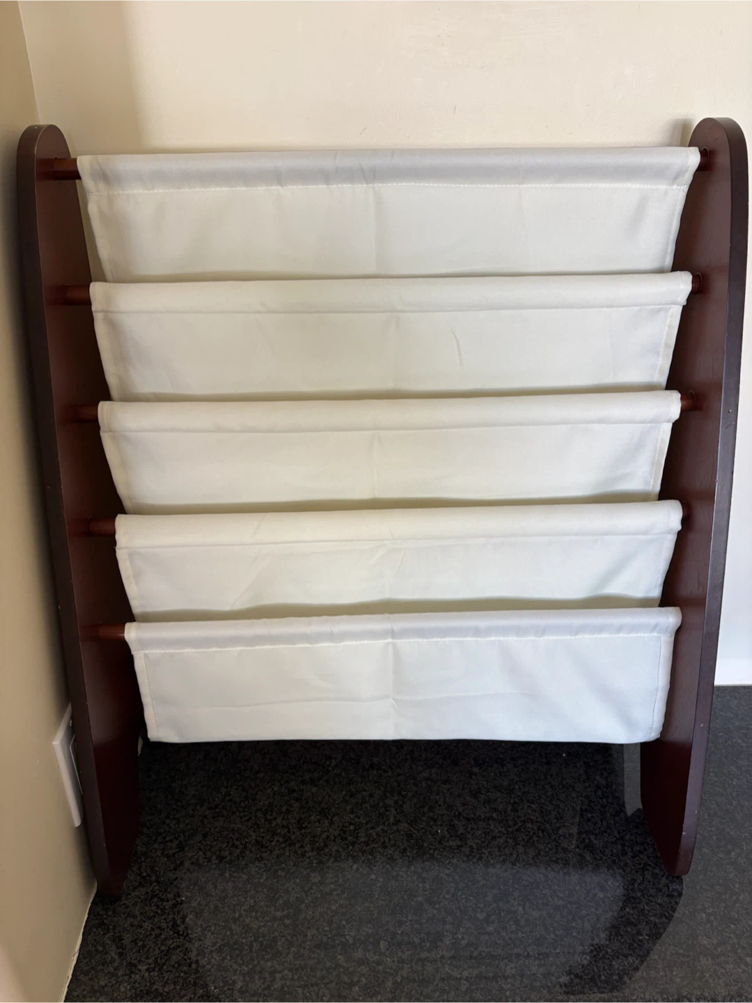 Wooden Kids Bookshelf