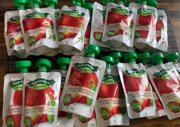All for $12, 22 Applesnax Fruit Snack Pouches (Apple)
