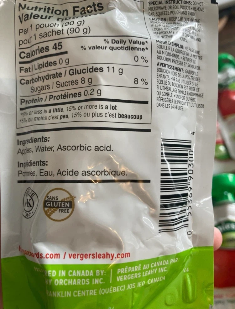 All for $12, 22 Applesnax Fruit Snack Pouches (Apple) - photo 2