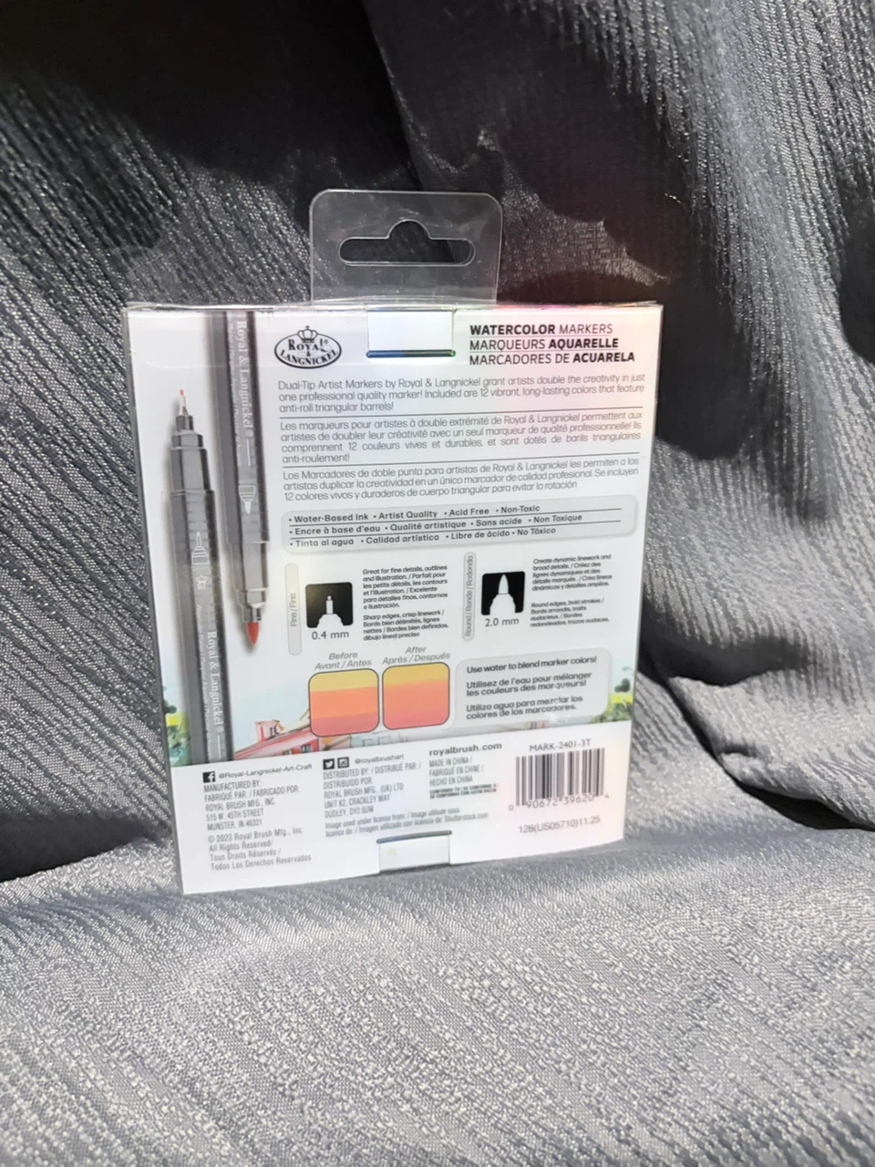 Royal & Langnickel Watercolor Markers 12 Pack - photo 2