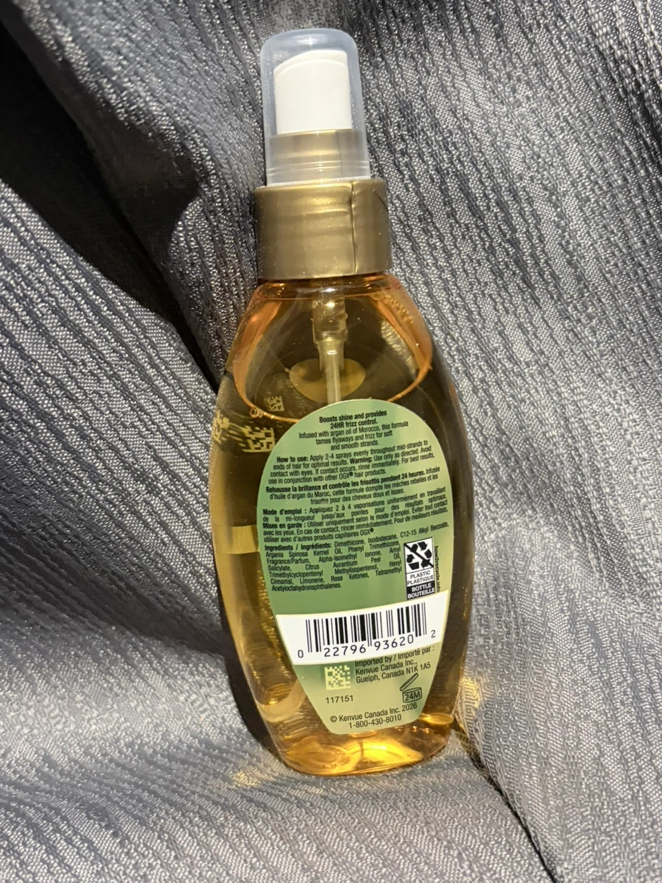 OGX Renewing + Argan Oil of Morocco Dry Oil Mist - photo 2
