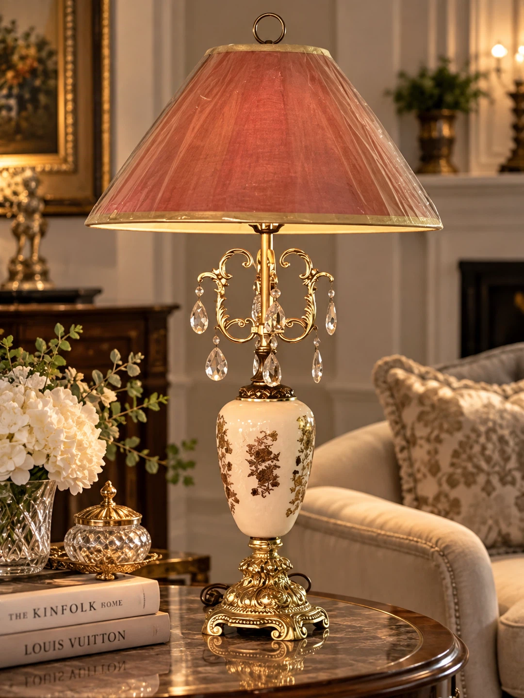 Vintage-Style Decorative Table Lamp