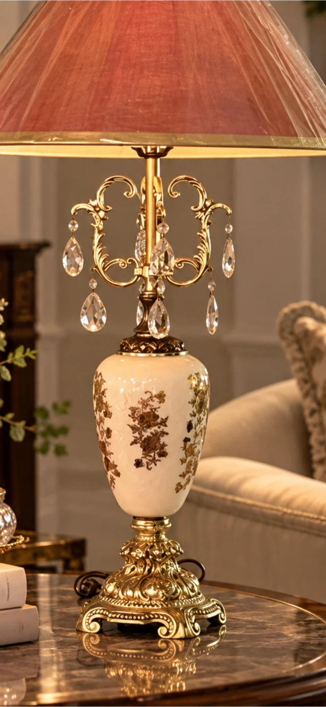 Vintage-Style Decorative Table Lamp - photo 2