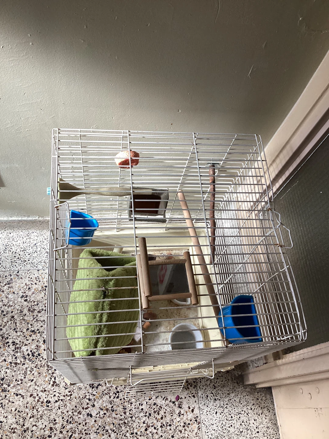 Bird cage with accessories - photo 2
