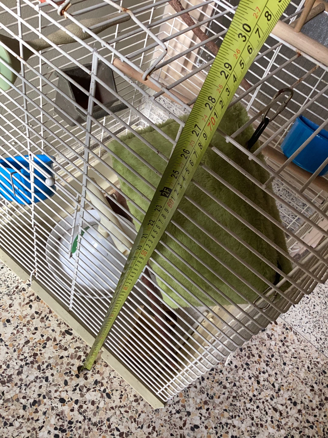 Bird cage with accessories - photo 3