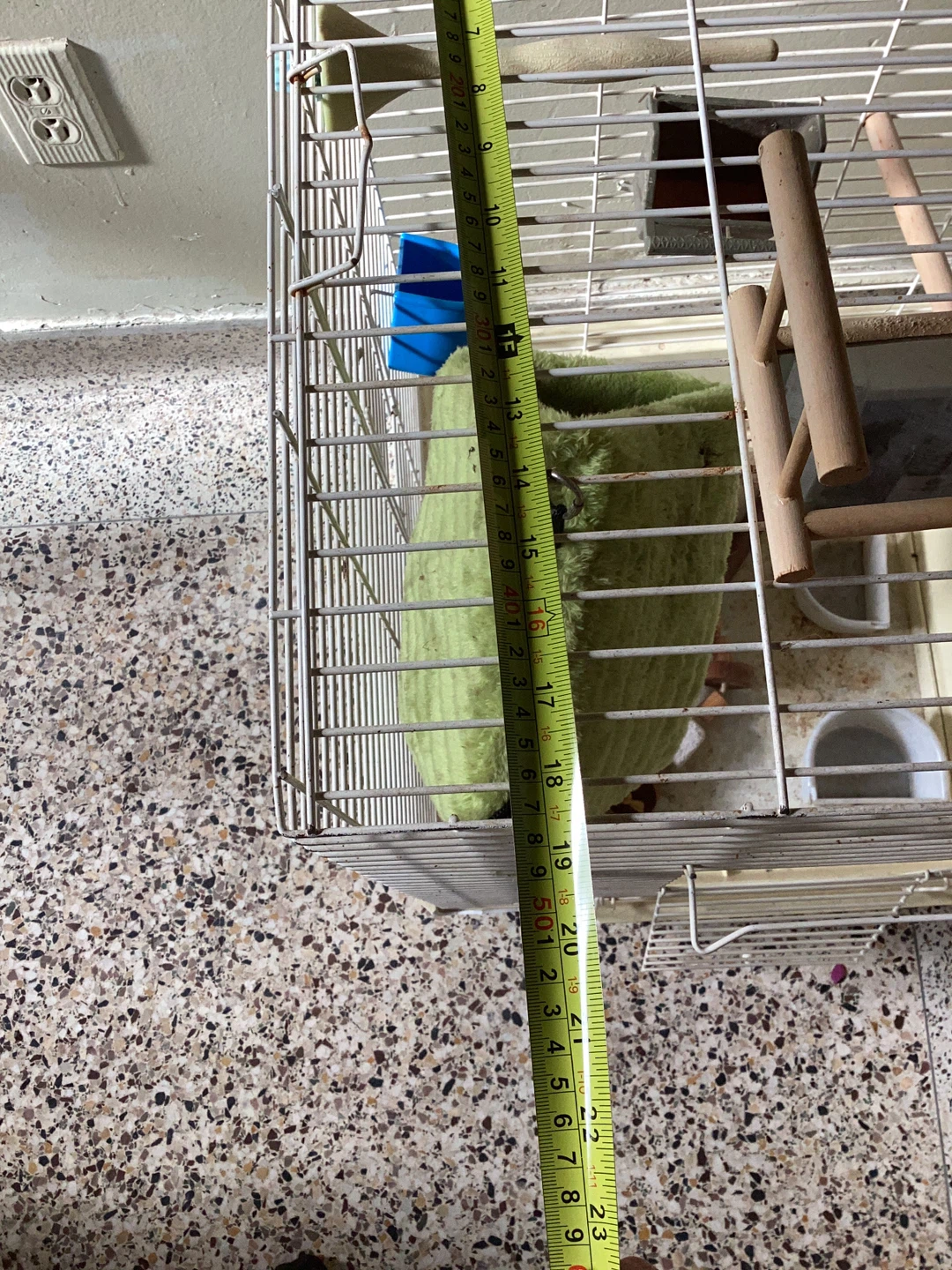 Bird cage with accessories - photo 4