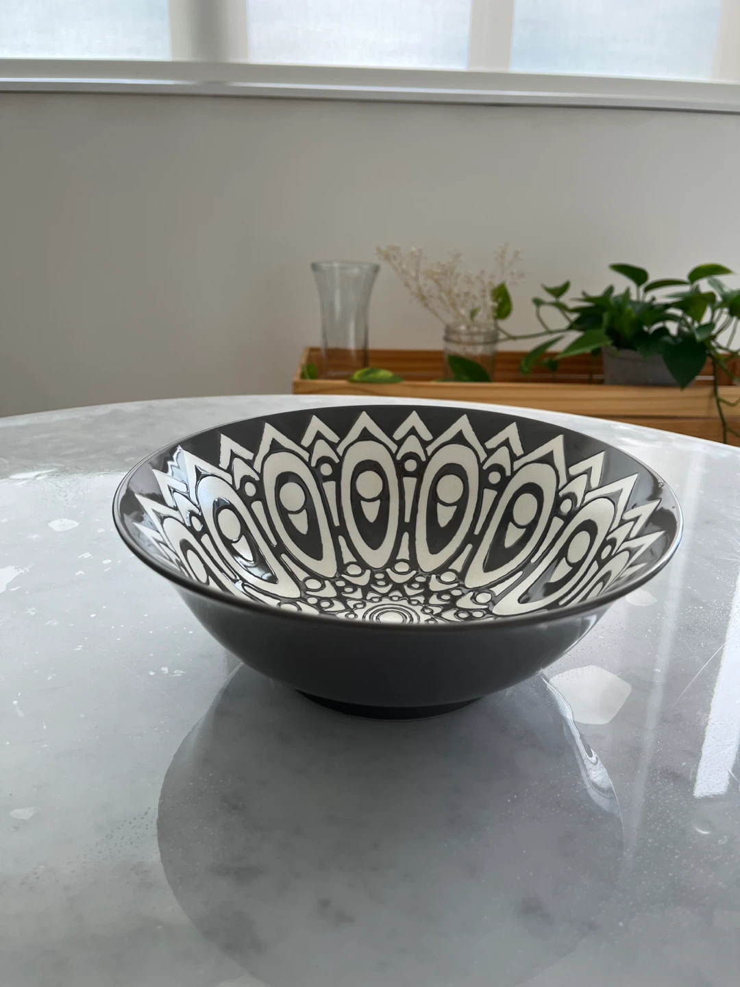 Set of two patterned ceramic bowls - photo 3