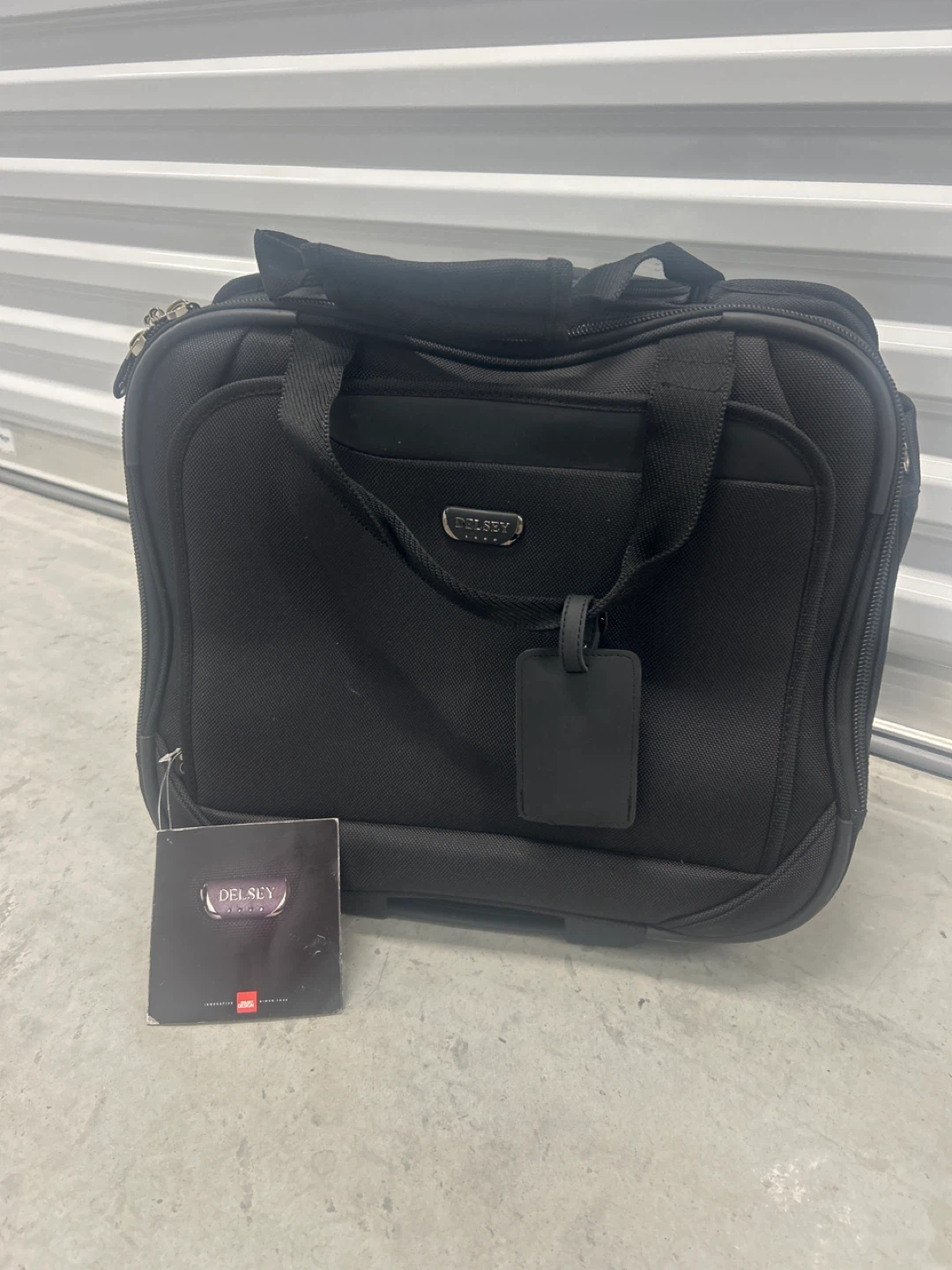 Delsey Rolling Laptop Briefcase