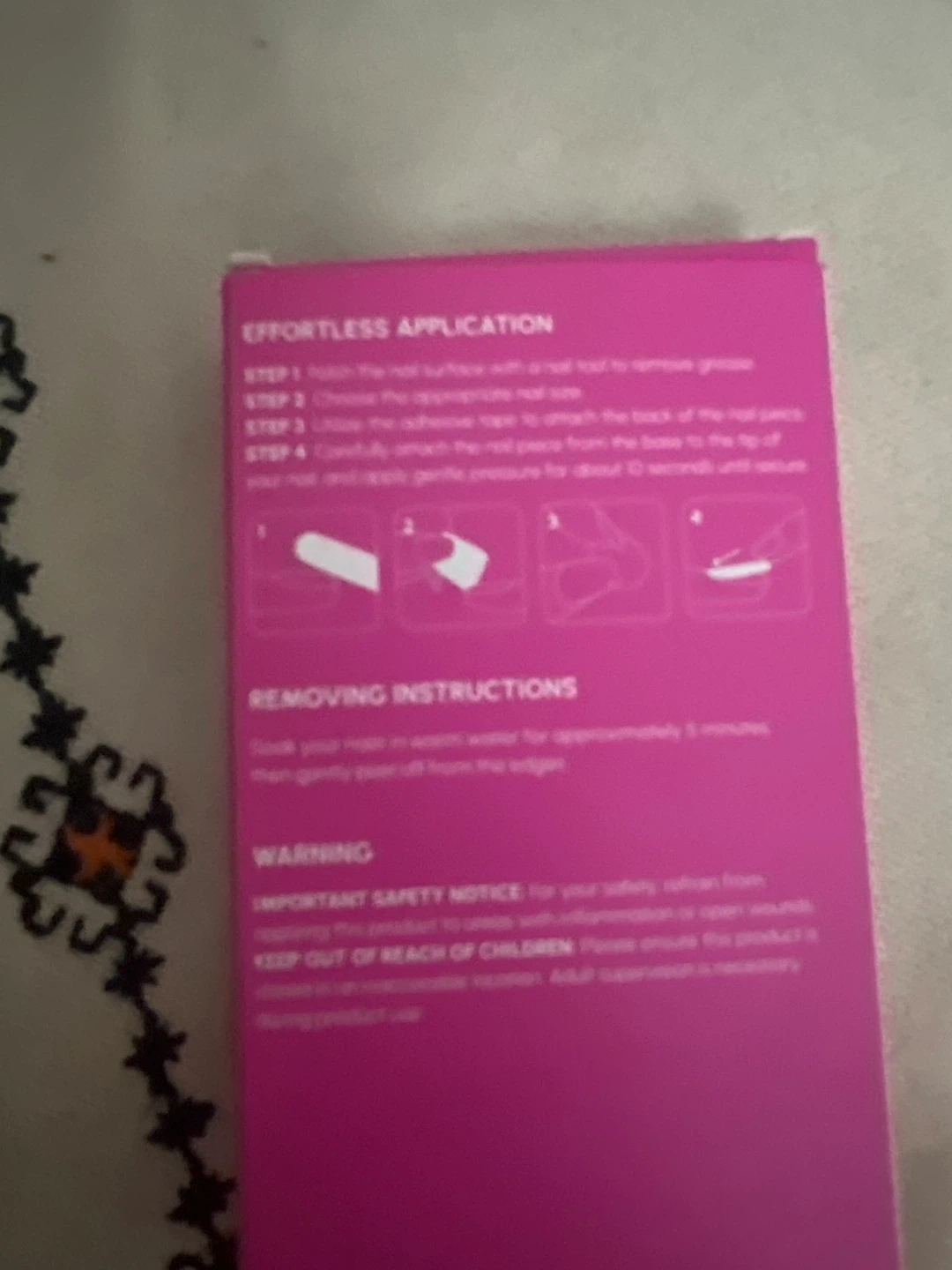 UNICE 2-Minute DIY Nail Package - Pink Rebel - photo 2