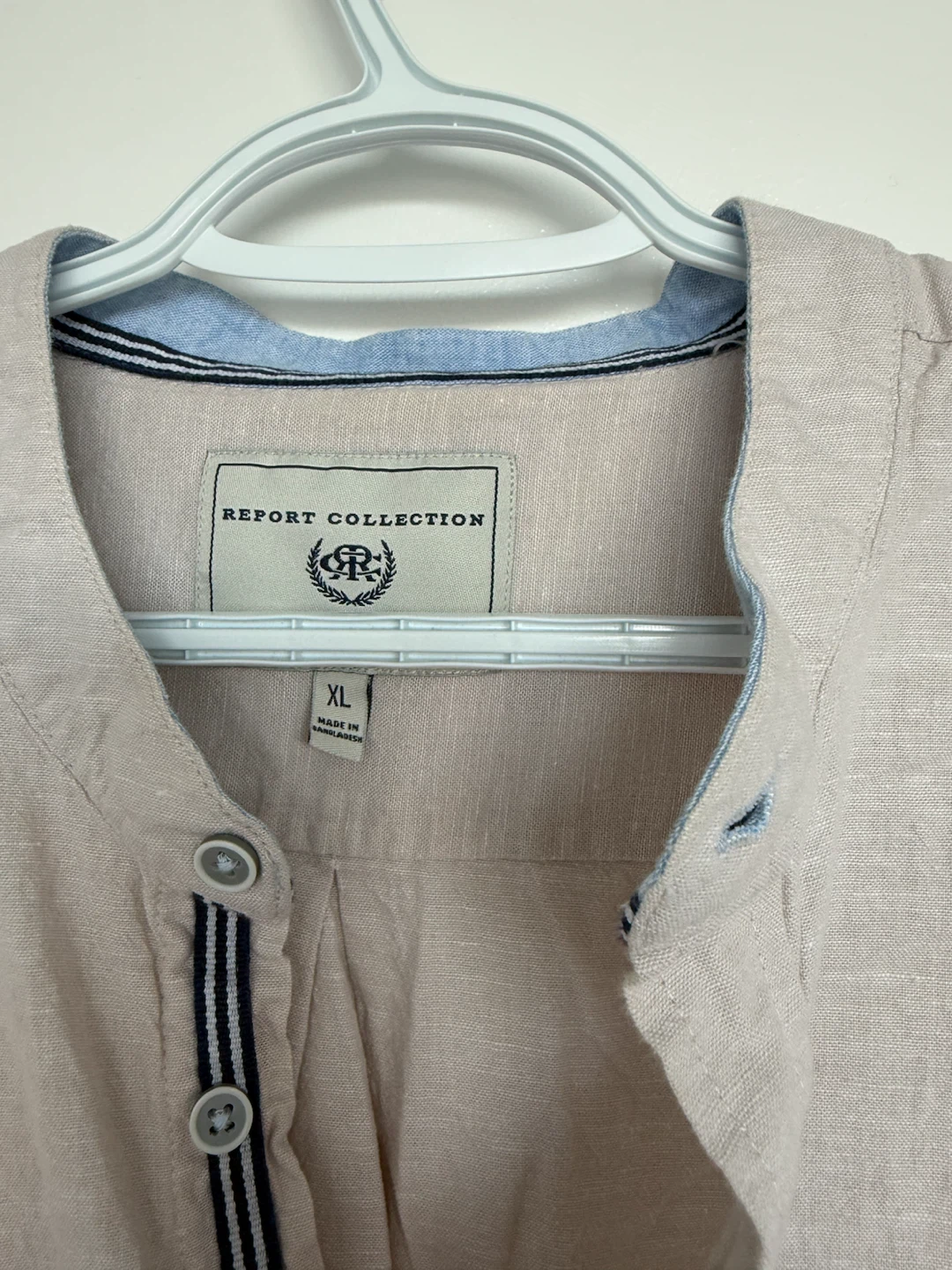 Report Collection Beige Long-Sleeve Shirt XL - photo 2
