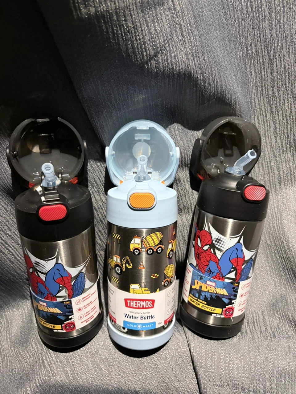 3 Thermos Funtainer Water Bottles - photo 2