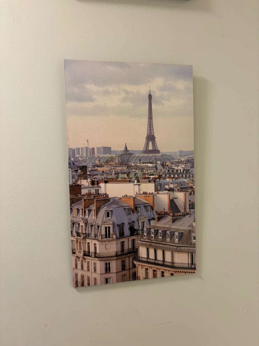 Paris Eiffel Tower Canvas Wall Art
