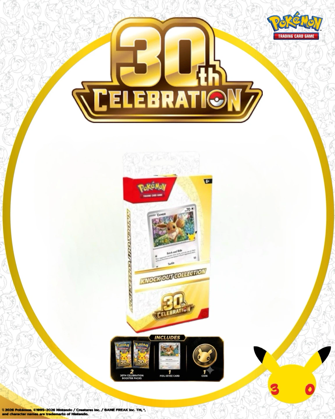 Pokémon TCG: 30th Celebration Knock Out Collection (Eevee) - photo 4