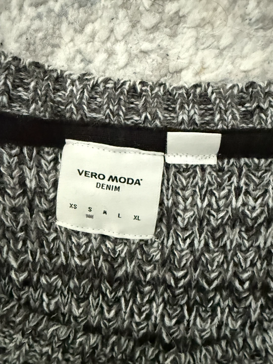 Vero Moda Denim Knit Sweater - photo 2