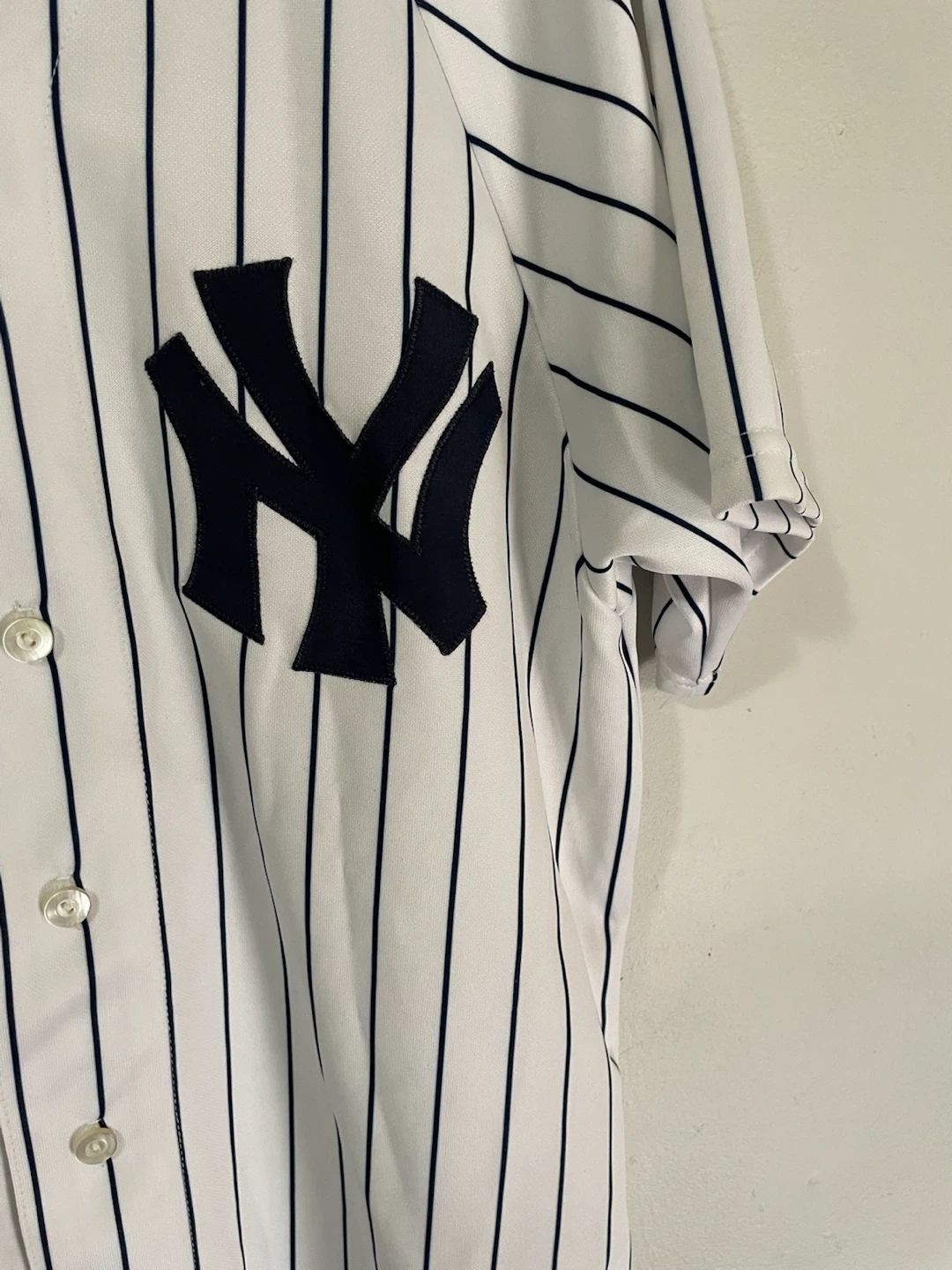 2003 New York Yankees Majestic Baseball Jersey - photo 4