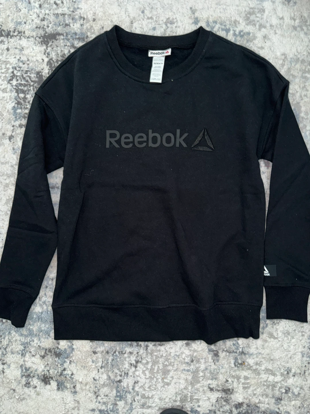 Reebok Black Sweatshirt - XS