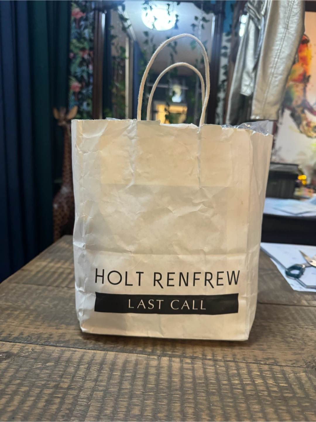ECHO Navy & Cream Knit Scarf – Holt Renfrew - photo 4