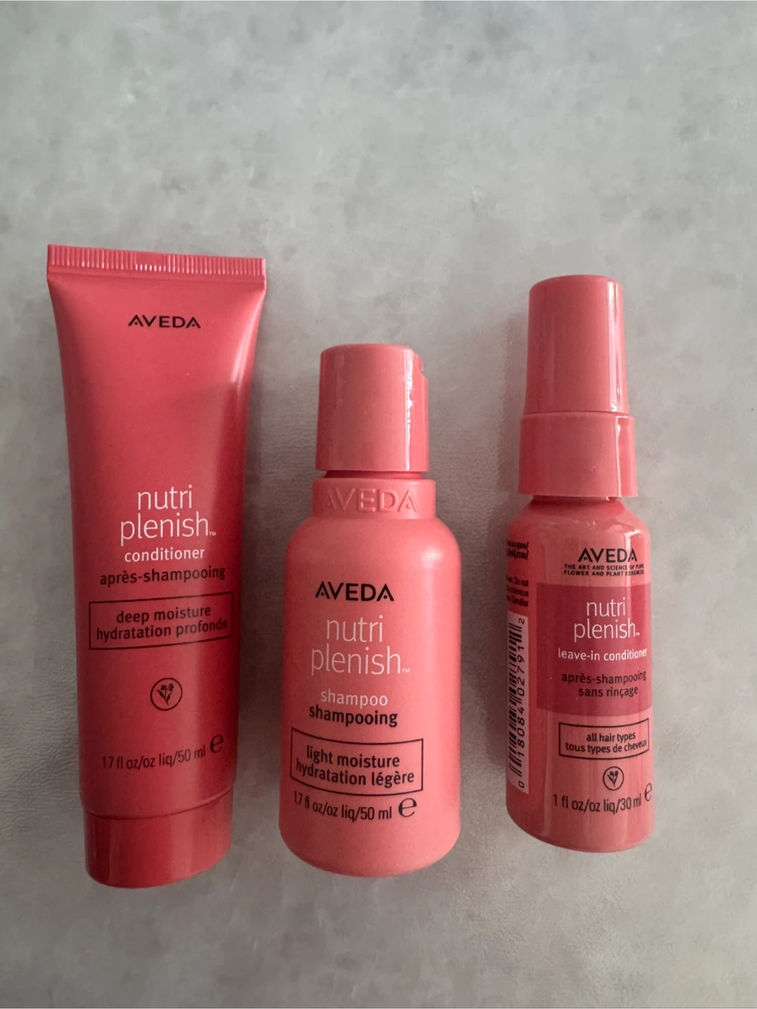 New! Aveda Nutriplenish Hair Care Set - photo 2