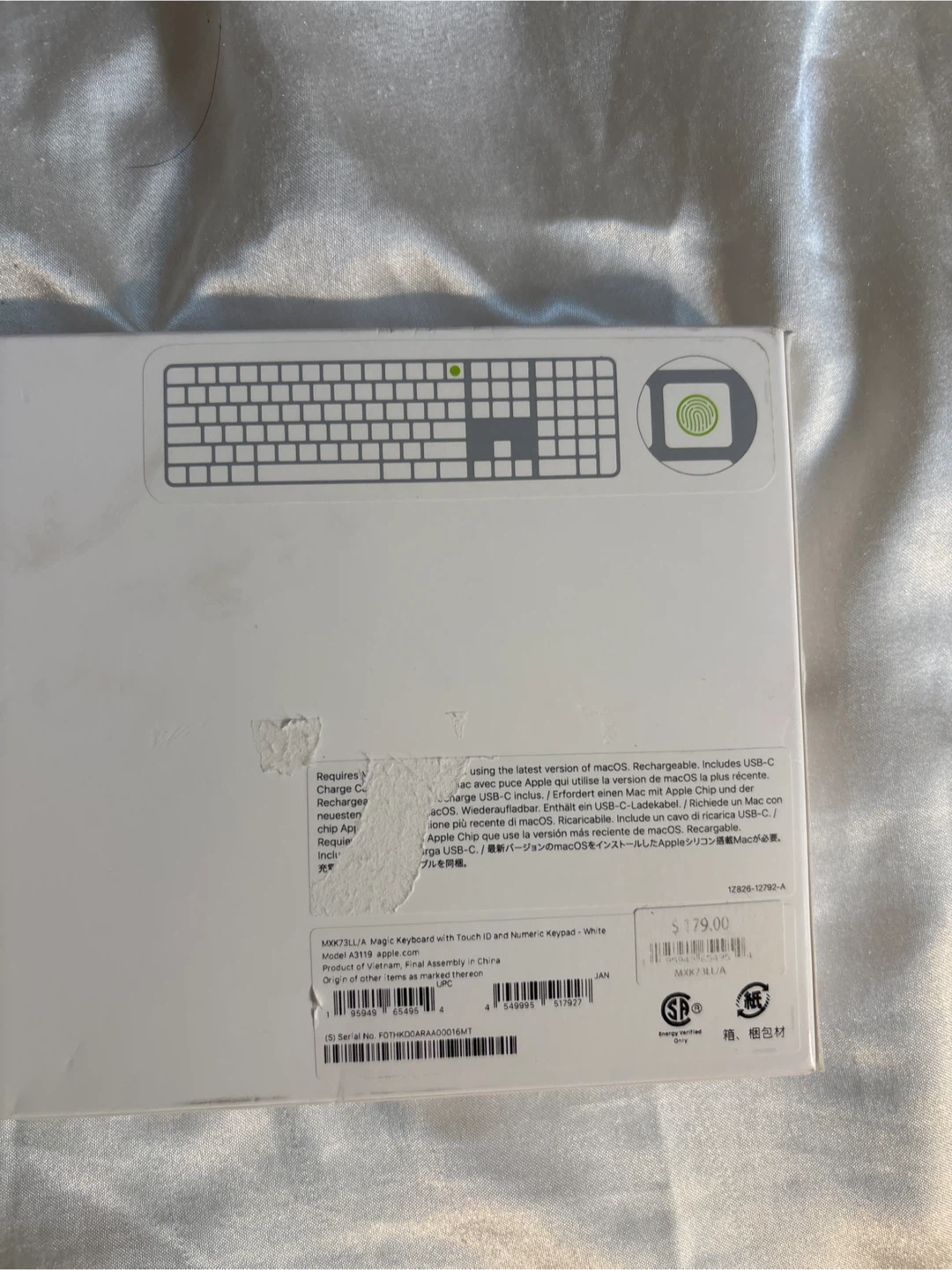 Unopened Apple Magic Keyboard with Touch ID and Numeric Keypad - photo 3