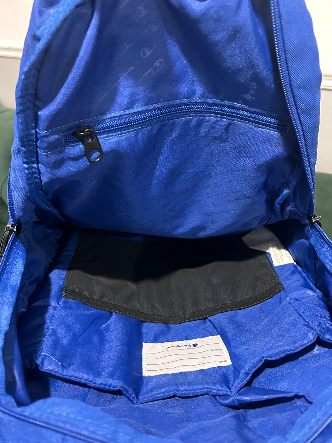 Champion blue backpack