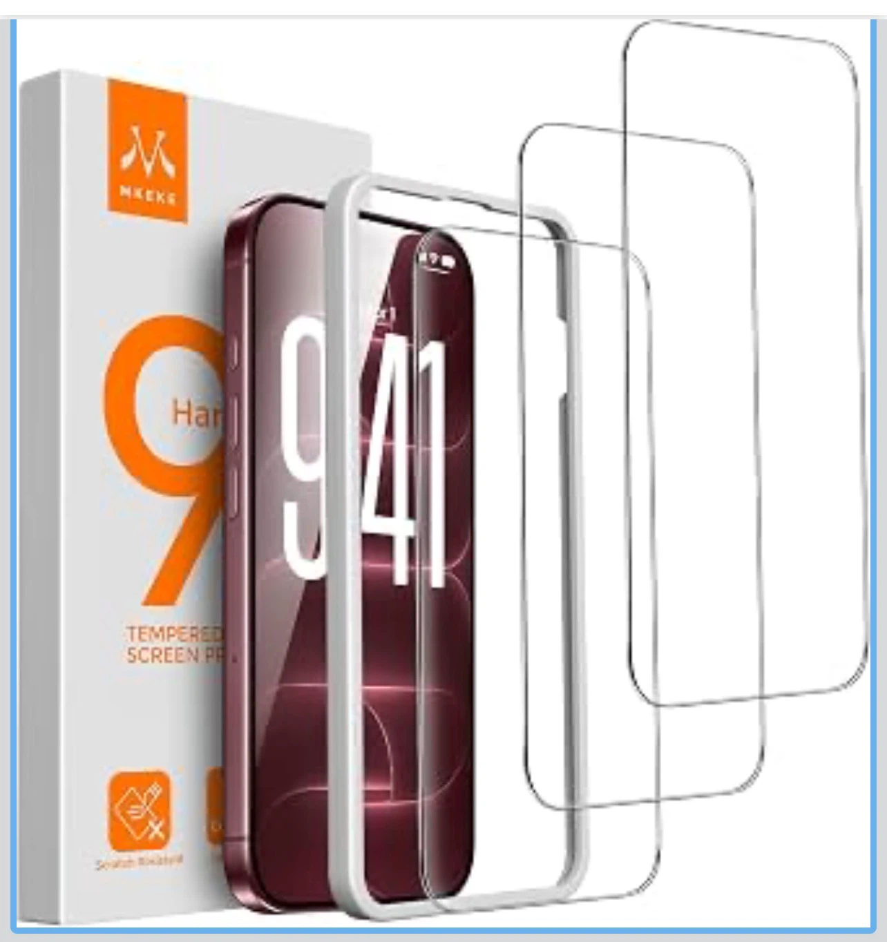 18 pro max Tempered Glass Screen Protector