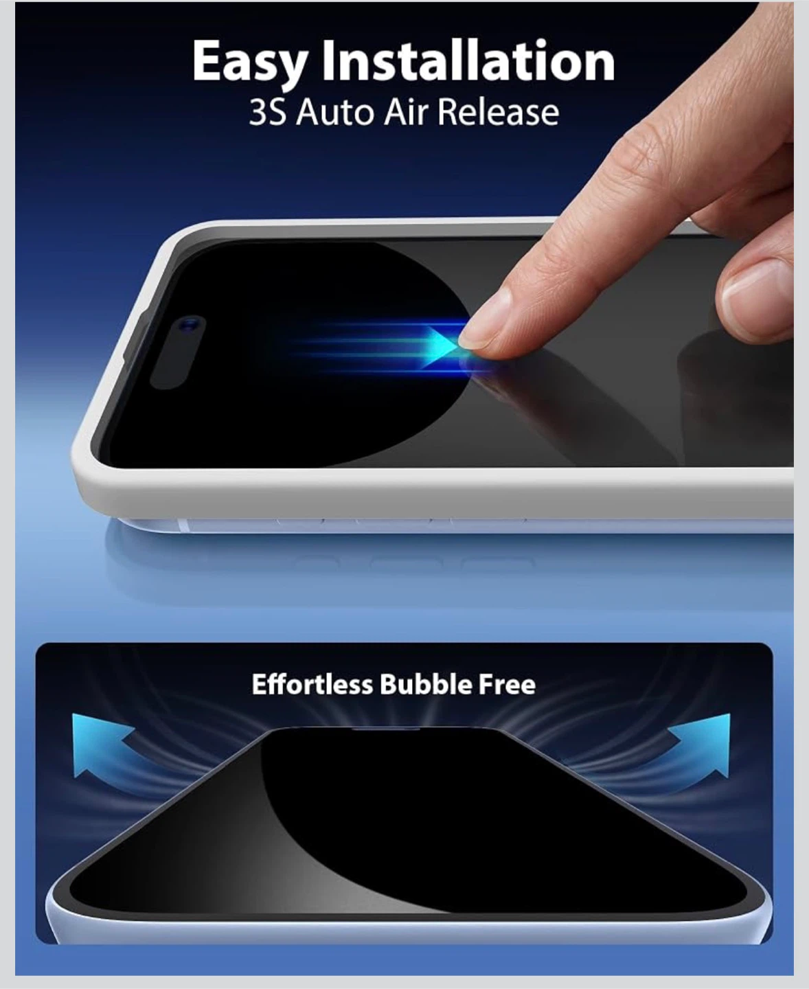 18 pro max Tempered Glass Screen Protector - photo 3
