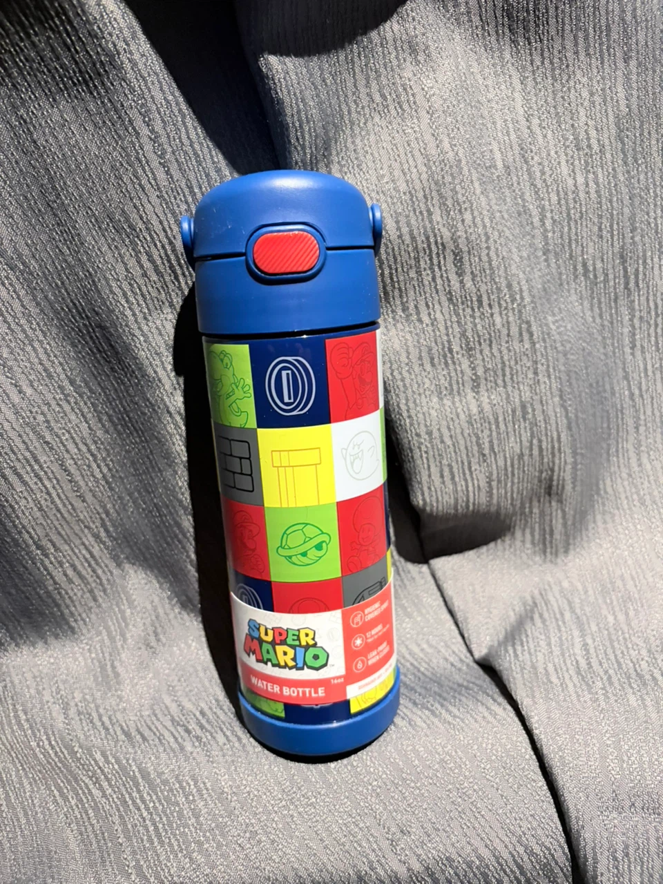 Super Mario Water Bottle