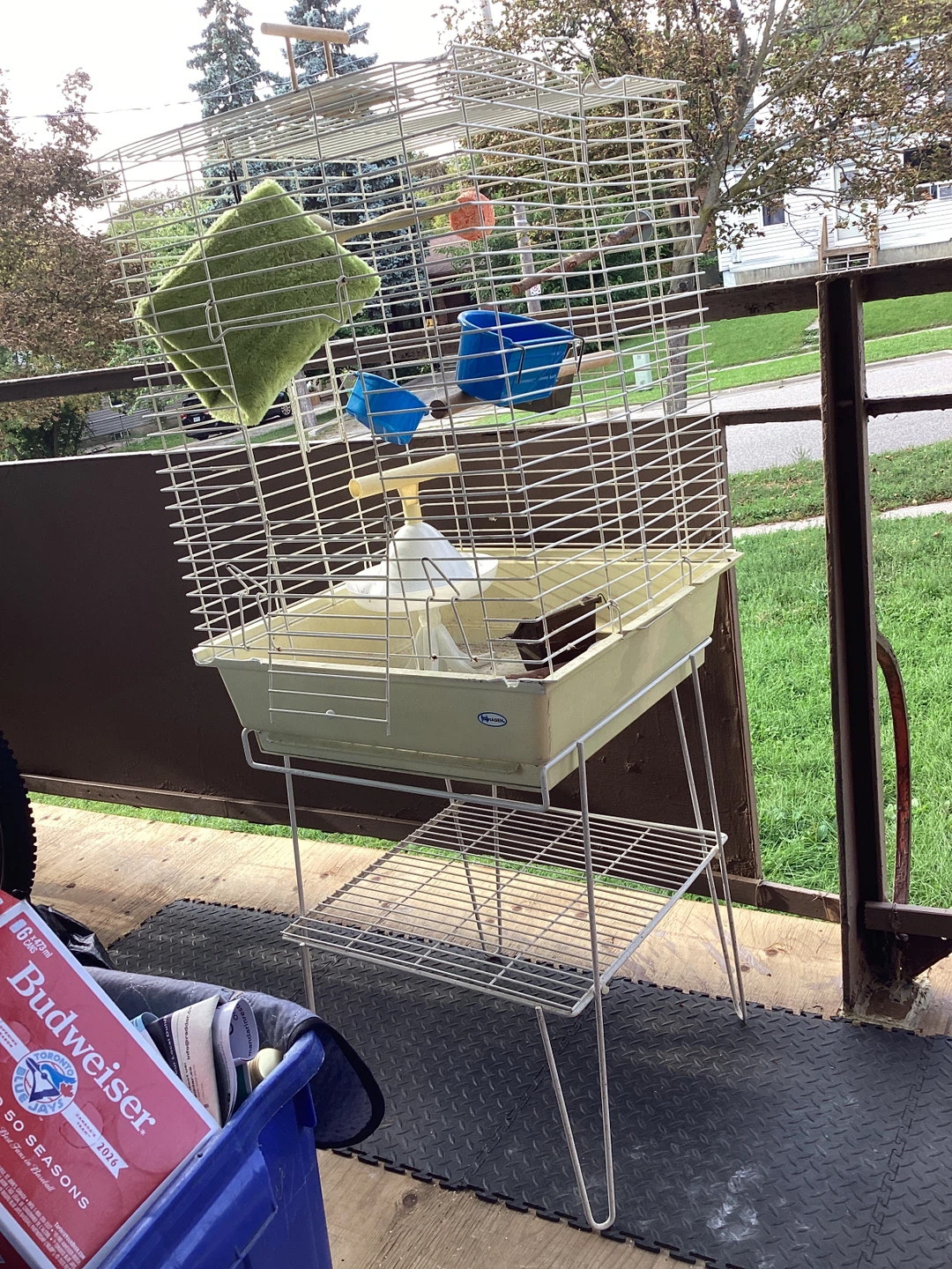 Bird cage with accessories - photo 5