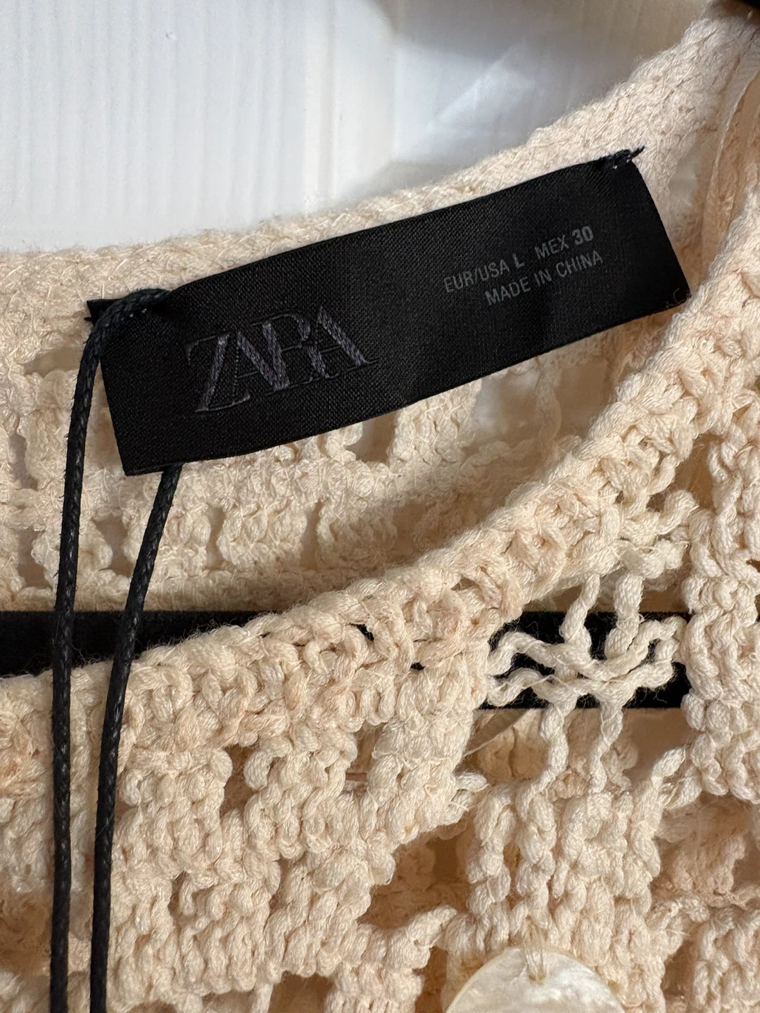 Zara Beaded Cutwork Knit Dress - photo 3