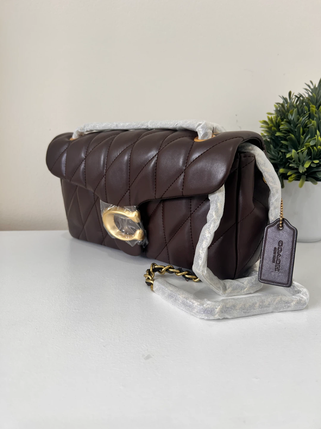 Coach The Tabby Bag in Dark Brown - photo 2