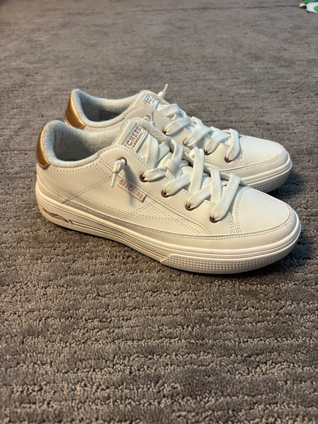 Skechers Arch Comfort White Sneakers - photo 4