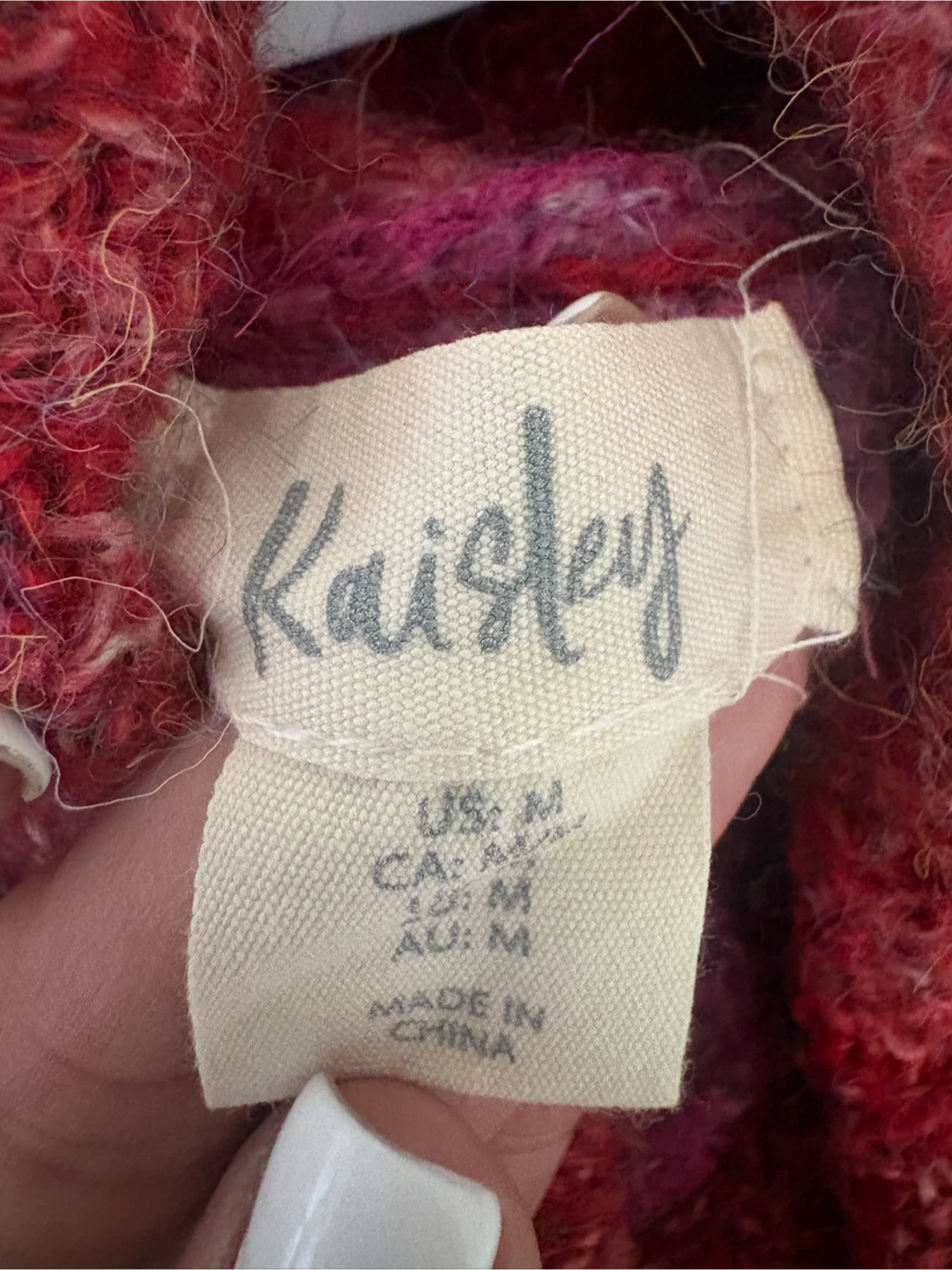 Kaisley: Colour-Block Cowl Neck Sweater- Medium - photo 4