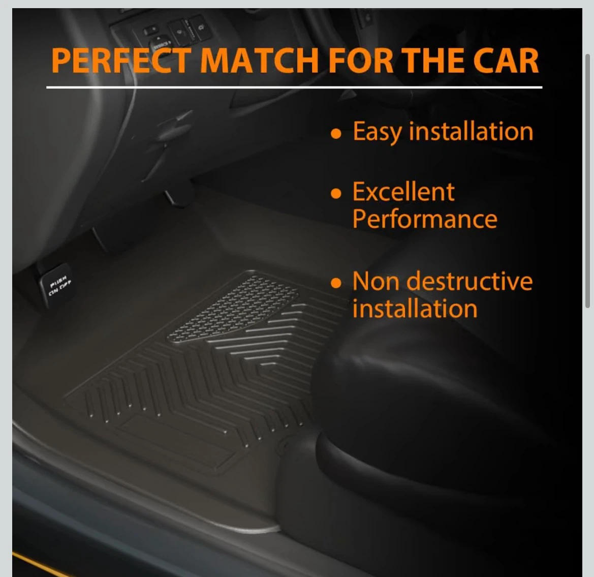 GPlus Floor Mats for 2019-2024 RAM 1500 Crew Cab - photo 3
