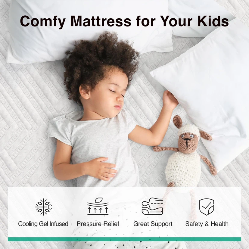 Novilla Double Mattress 8 Inch Gel Memory Foam Mattress - photo 4
