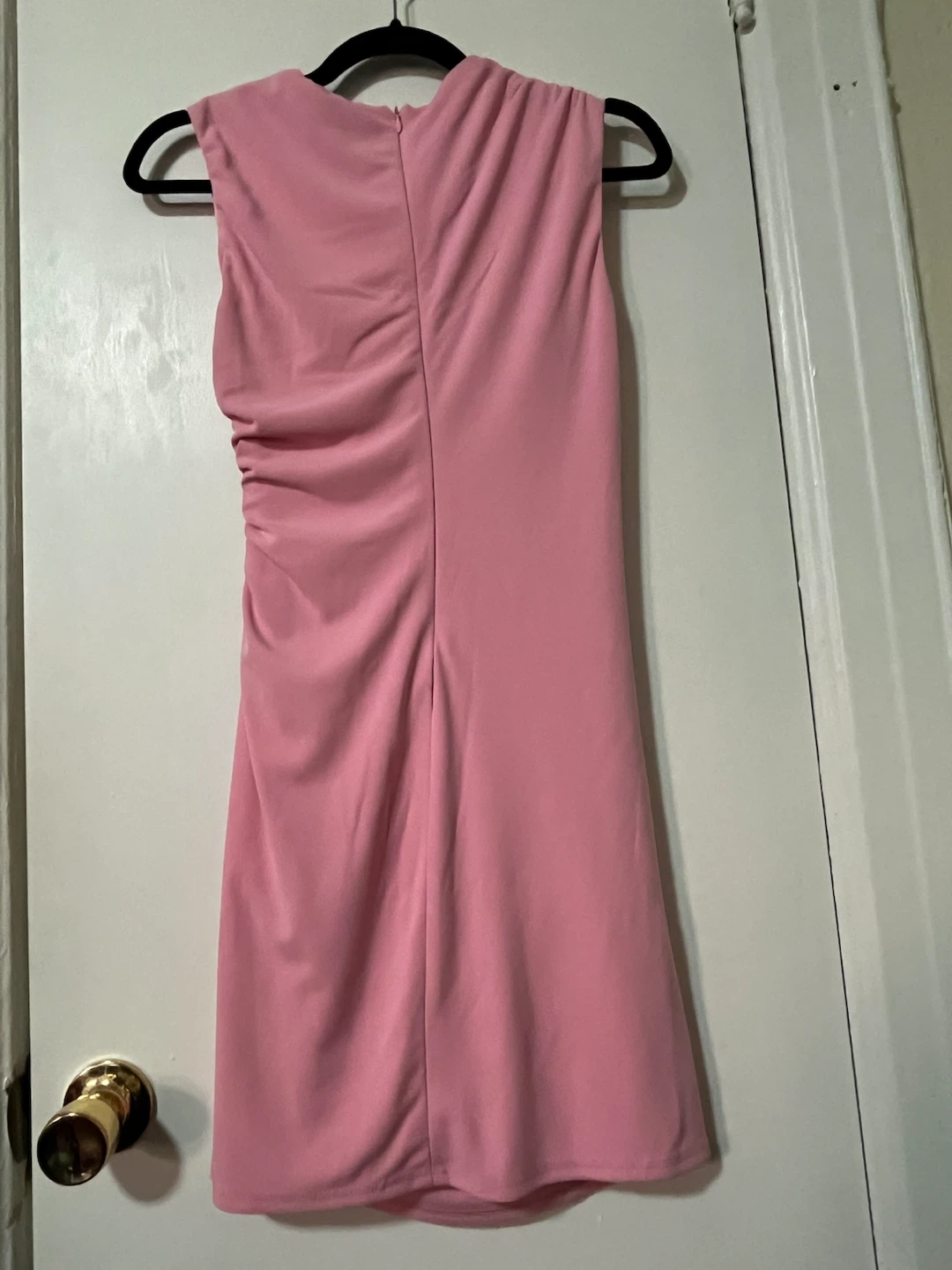 Zara Pink Ruched Mini Dress - photo 3
