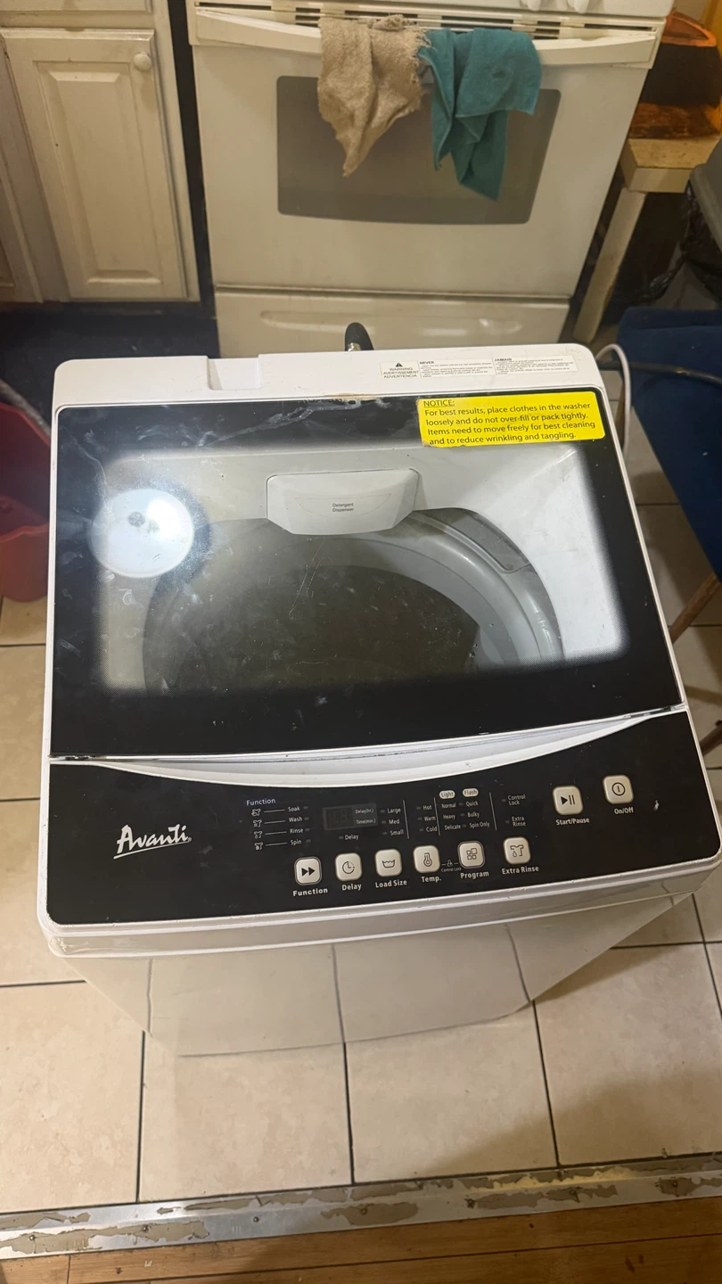 Avanti Portable Top Load Washer