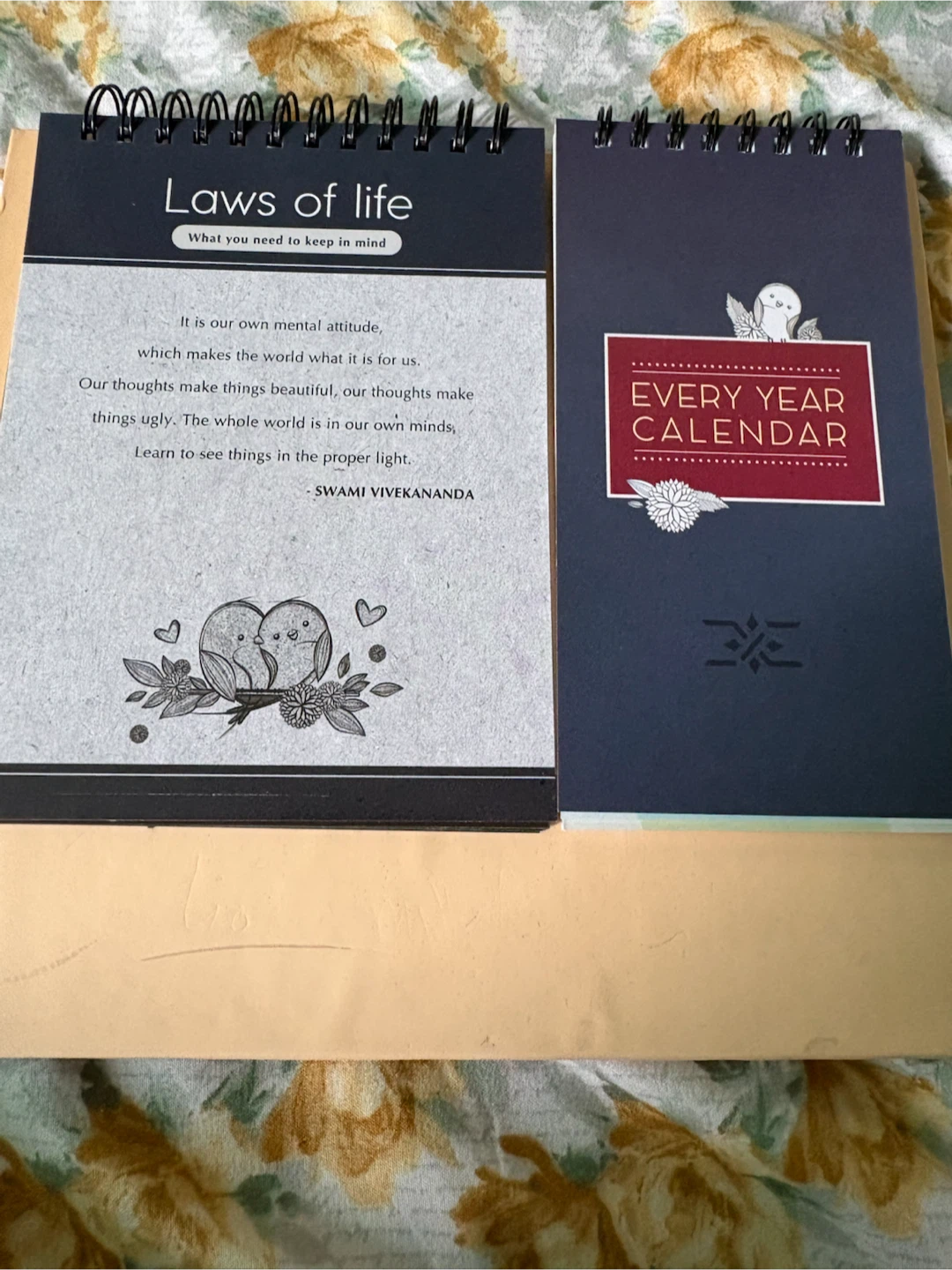 Laws of Life Every Year Calendar