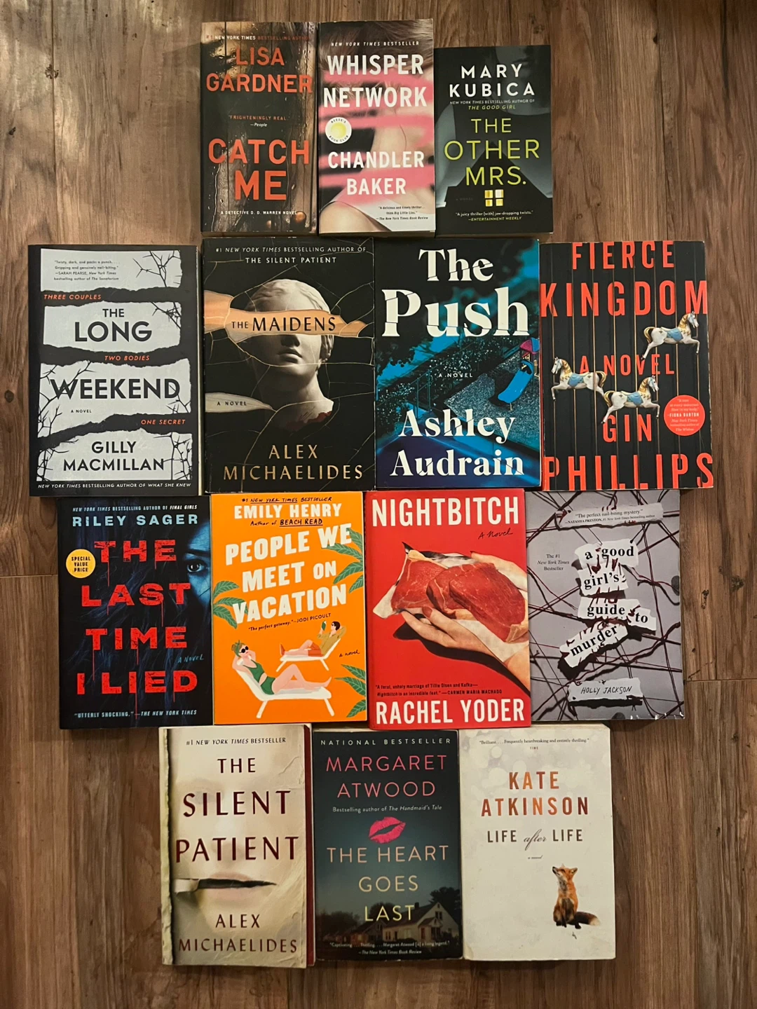 Books - fiction, mystery, thriller