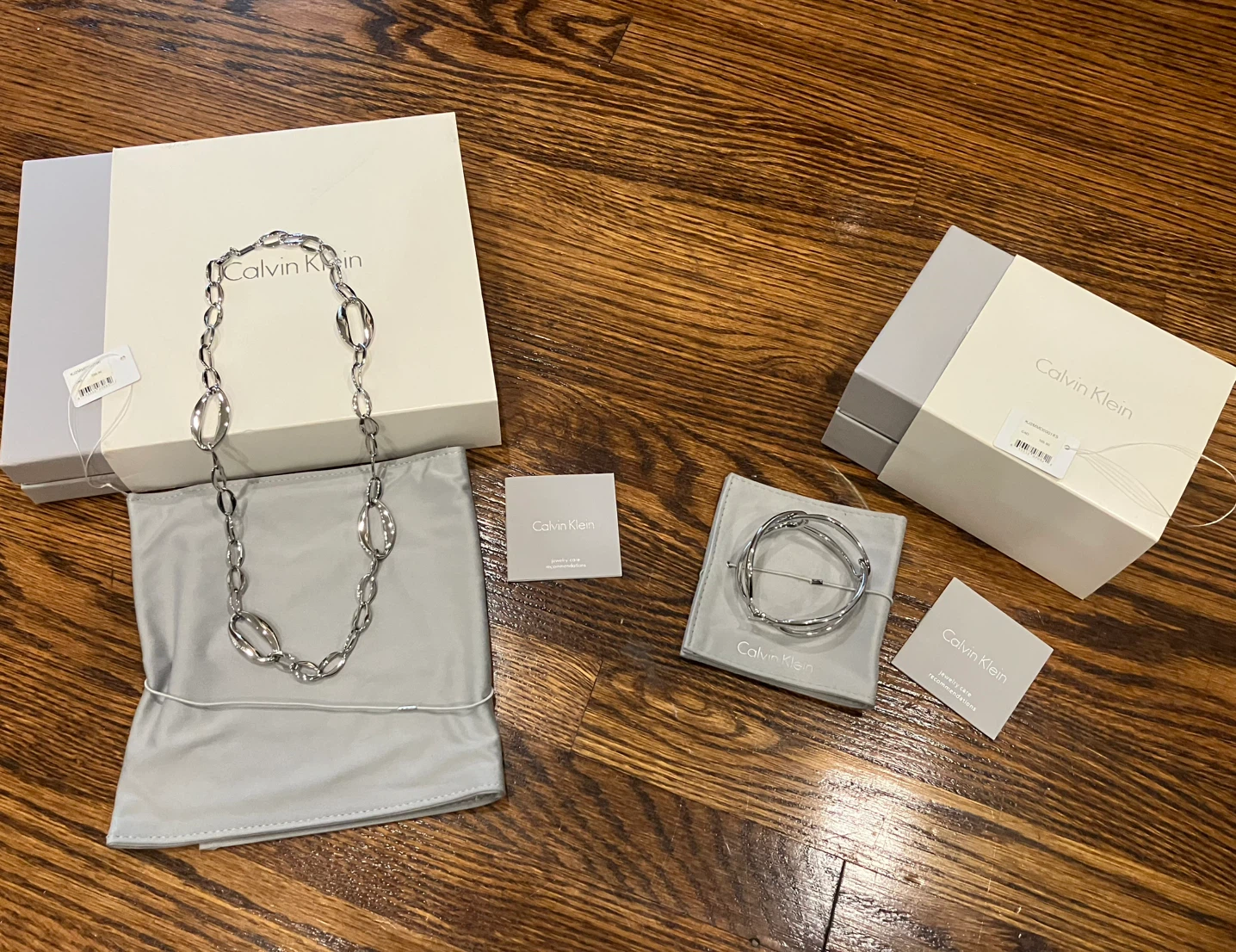 Calvin Klein Necklace and Bracelet Set