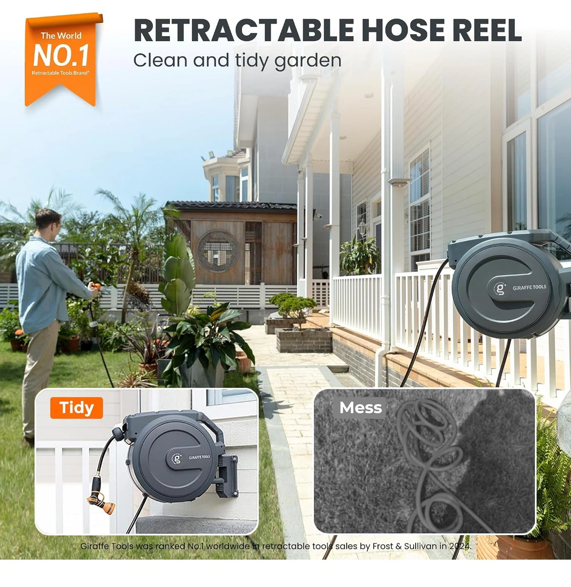 Giraffe Tools Retractable Hose Reel - photo 3