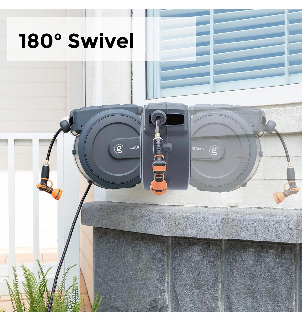 Giraffe Tools Retractable Hose Reel - photo 4