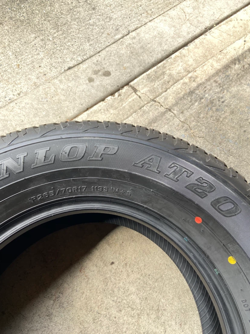 Dunlop Grandtrek AT20 Tire P265/70R17 - photo 4