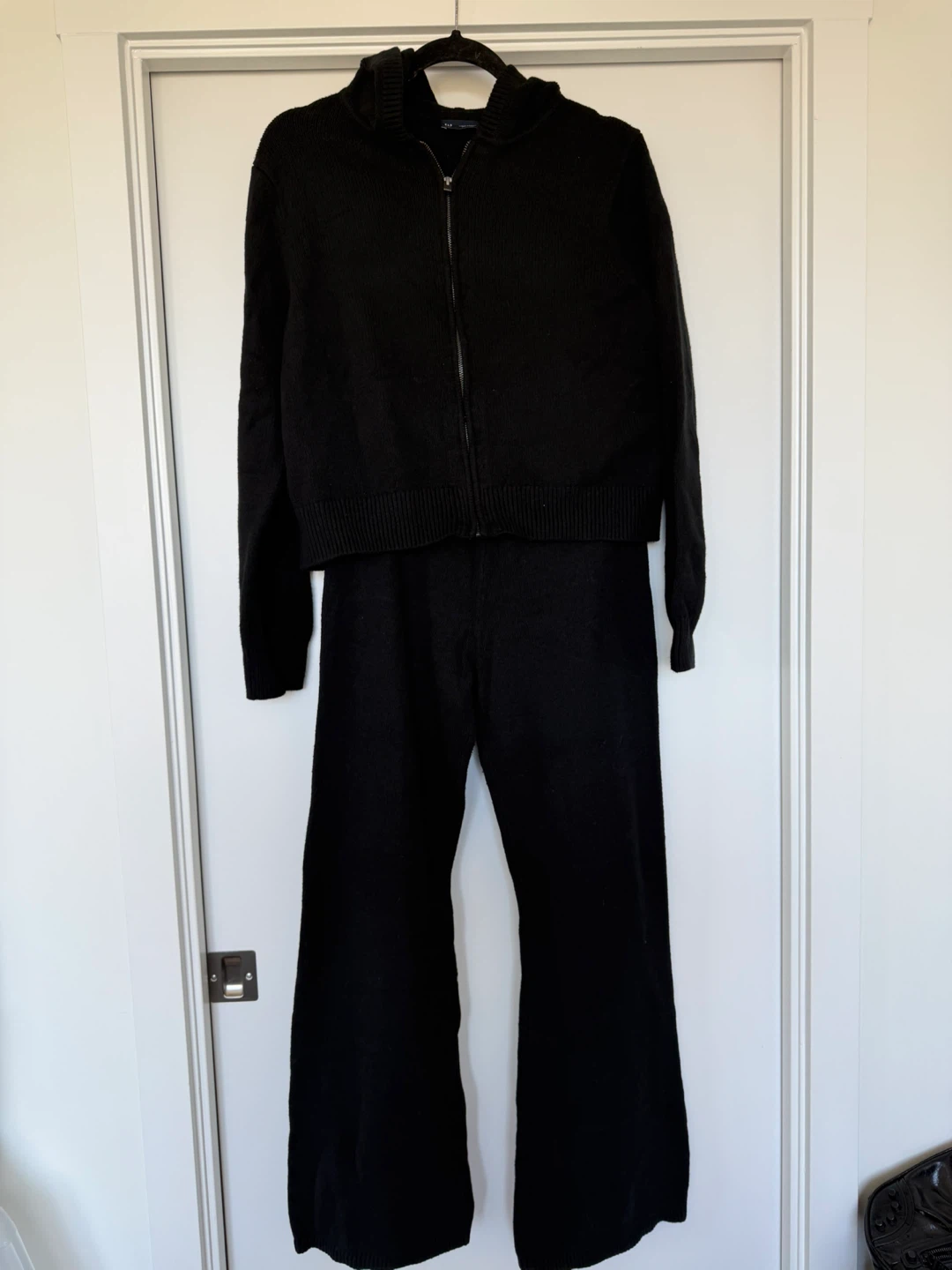 Gap Black Knit Loungewear Set