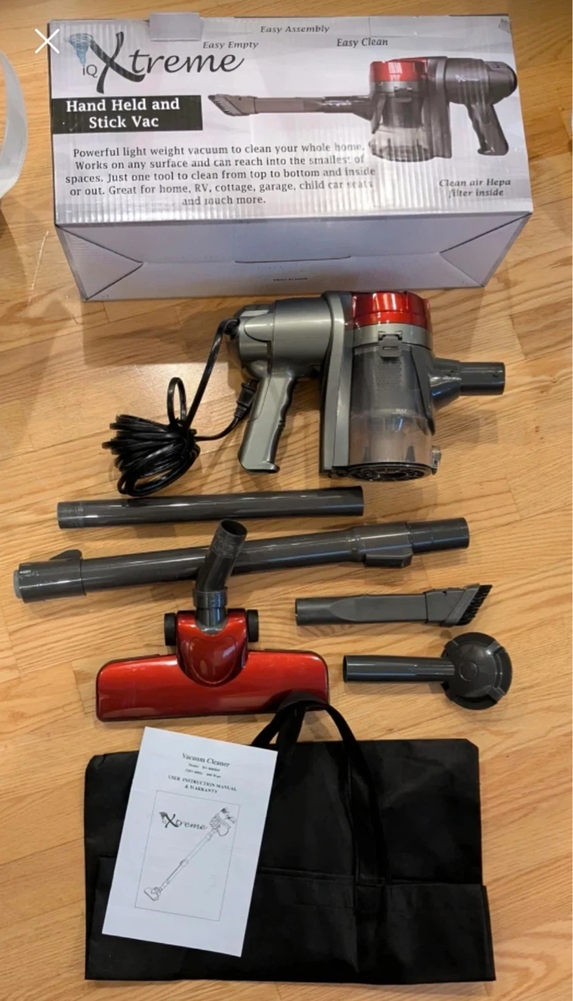 iQ Xtreme Hand Held and Stick Vac