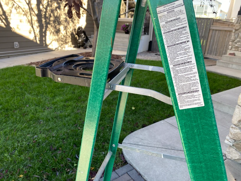 6 foot fibreglass step ladder - photo 2